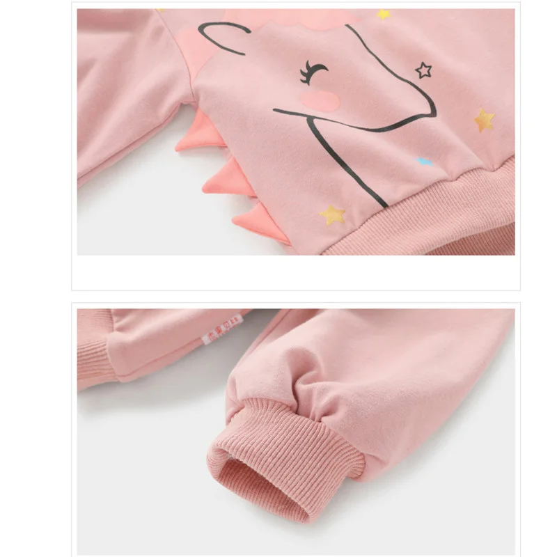 Conjunto primavera-otoño de algodón suave para niños y niñas - imagen 3