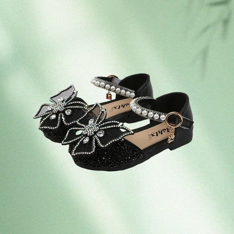 Sandalias de princesa con lazo para niñas - imagen 2