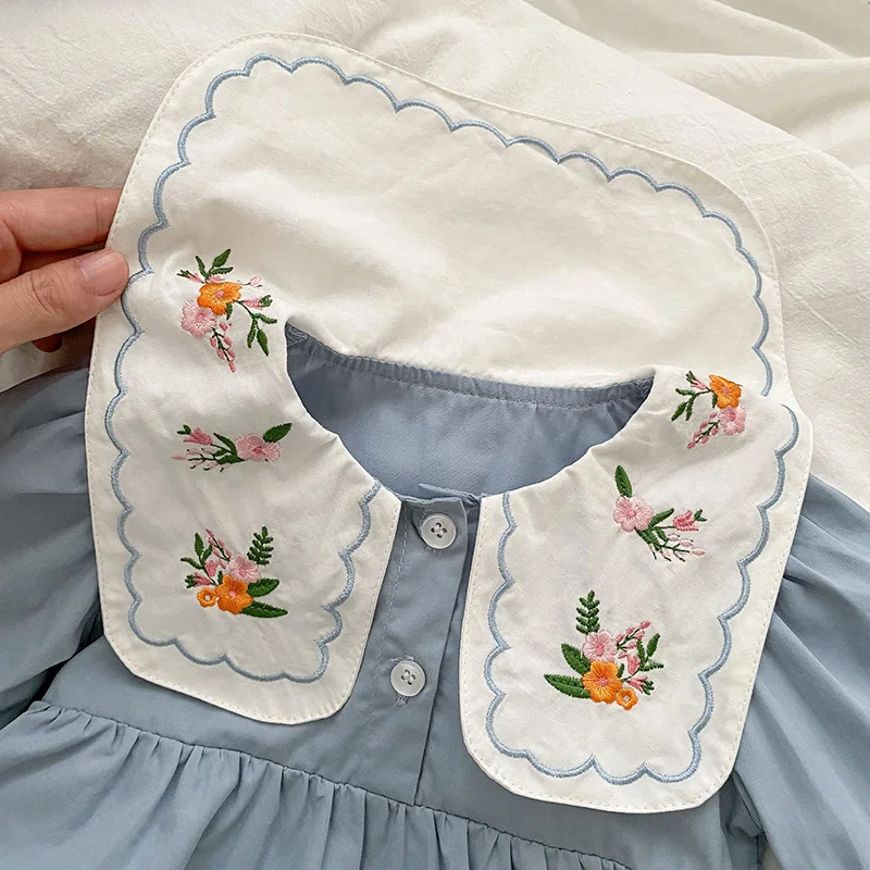 Milangel body bordado cuello Peter Pan para bebé niña - imagen 5