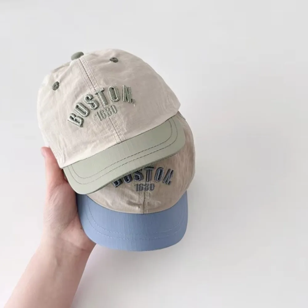 Gorra bebé béisbol retro visera de pato con bordado y secado rápido - imagen 4