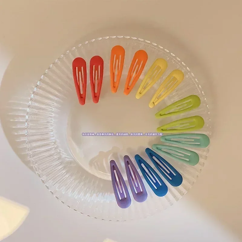 Set de 14 pasadores de pelo caramelo para niños – Accesorios infantiles estilo coreano - imagen 4