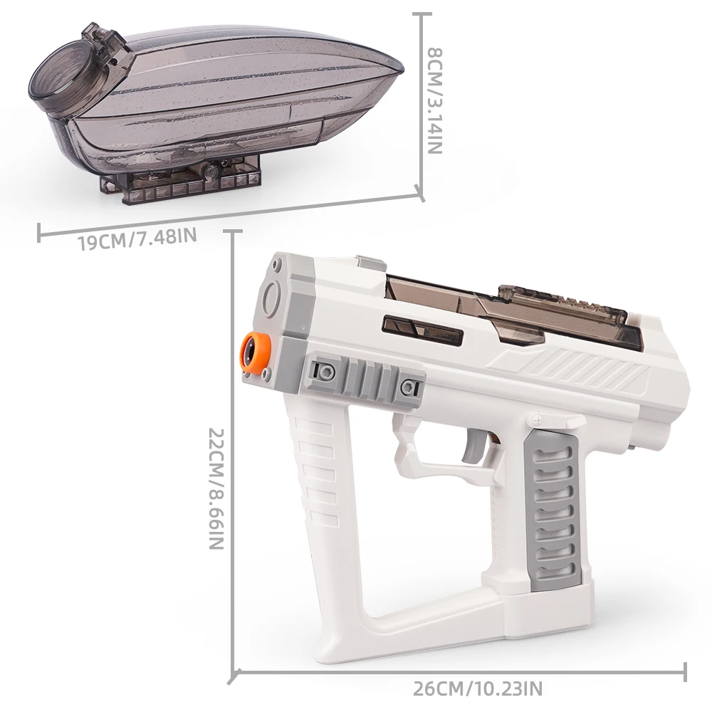 Starship pistola de juguete eléctrica recargable con gafas - imagen 3