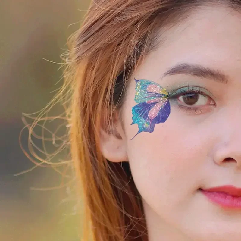 Canthus Tatuajes temporales alas de mariposa impermeables para niños - imagen 3