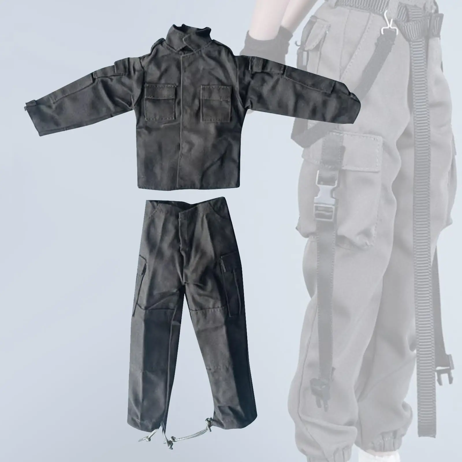 Uniforme de entrenamiento para figura masculina de juguete - imagen 2