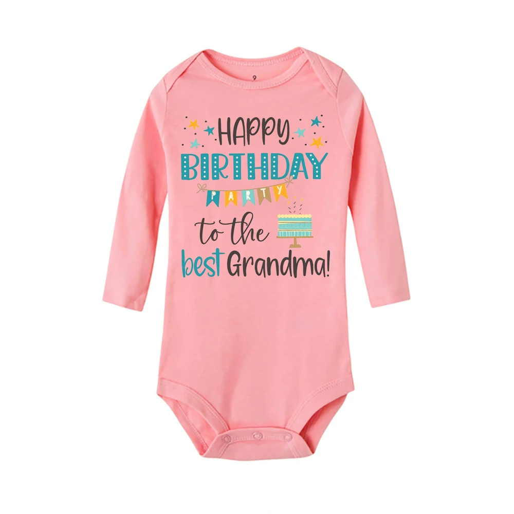 Body bebé para cumpleaños de la abuela: regalo especial