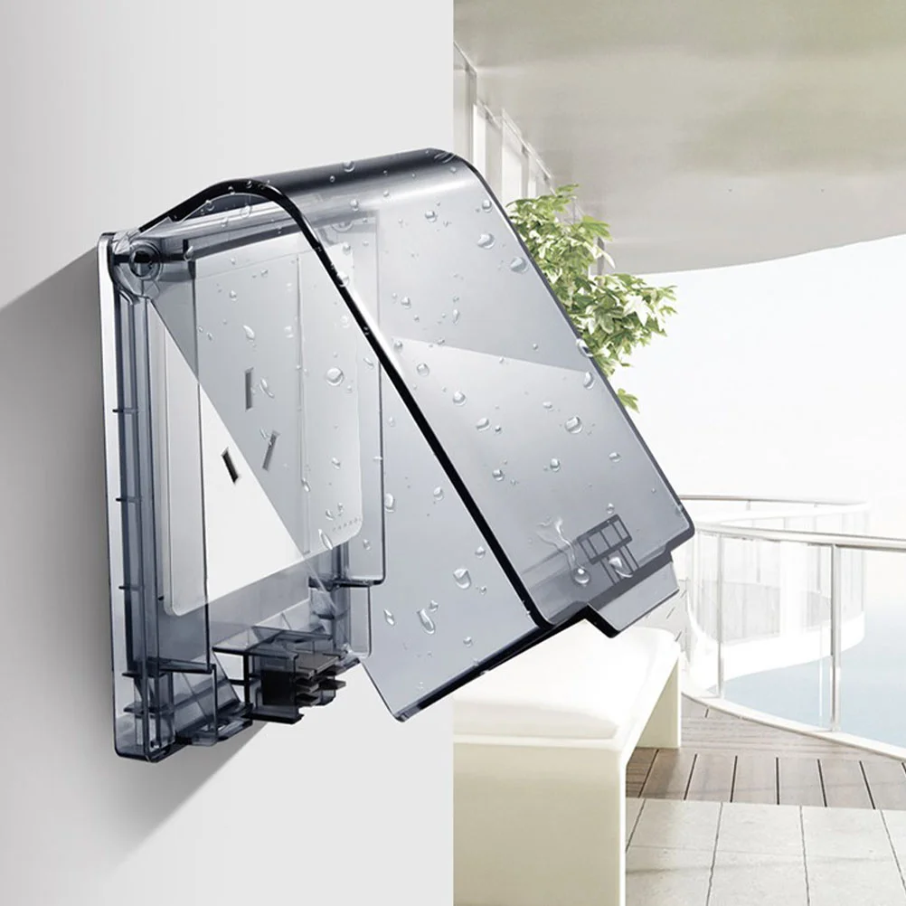 Protector de enchufe seguridad bebé - Tapa resistente intemperie - imagen 3