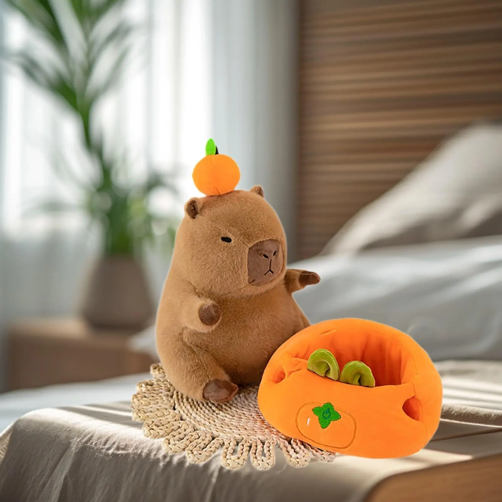 Peluche de capibara suave para habitación infantil, regalo - imagen 2