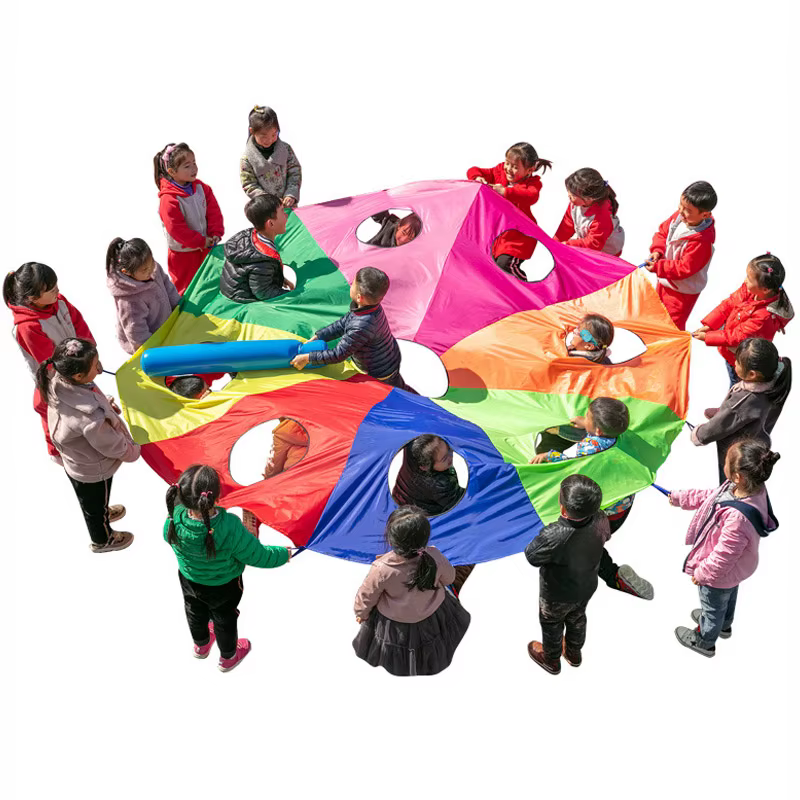 Juego Whack a Mole con paracaídas arcoíris para niños - imagen 5