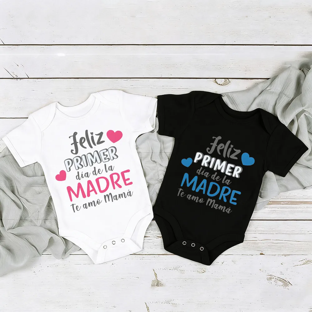 Pelele bebé estampado para el Día de la Madre, recién nacido - imagen 5