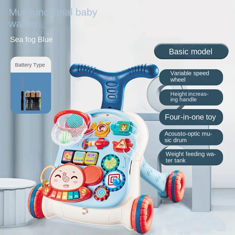 LazyChild andador bebé evolutivo musical antivuelco