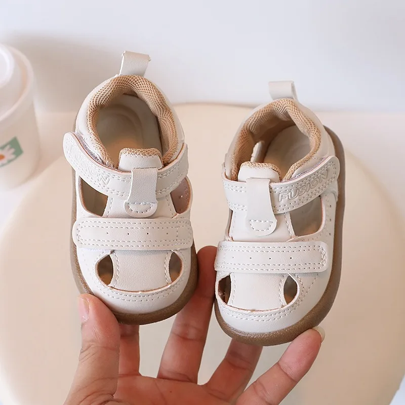 Sandalias antideslizantes de suela blanda para bebé y niño en verano - imagen 5