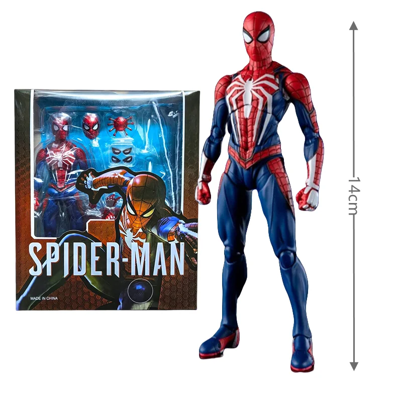 Figura de Spiderman Avengers PS4 de Peter Parker para niños