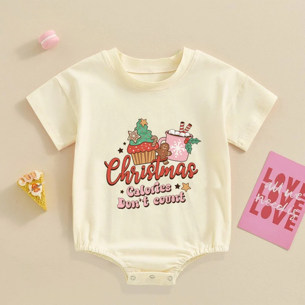 Mono bebé navideño de recién nacido con Papá Noel y muñeco de nieve - imagen 3