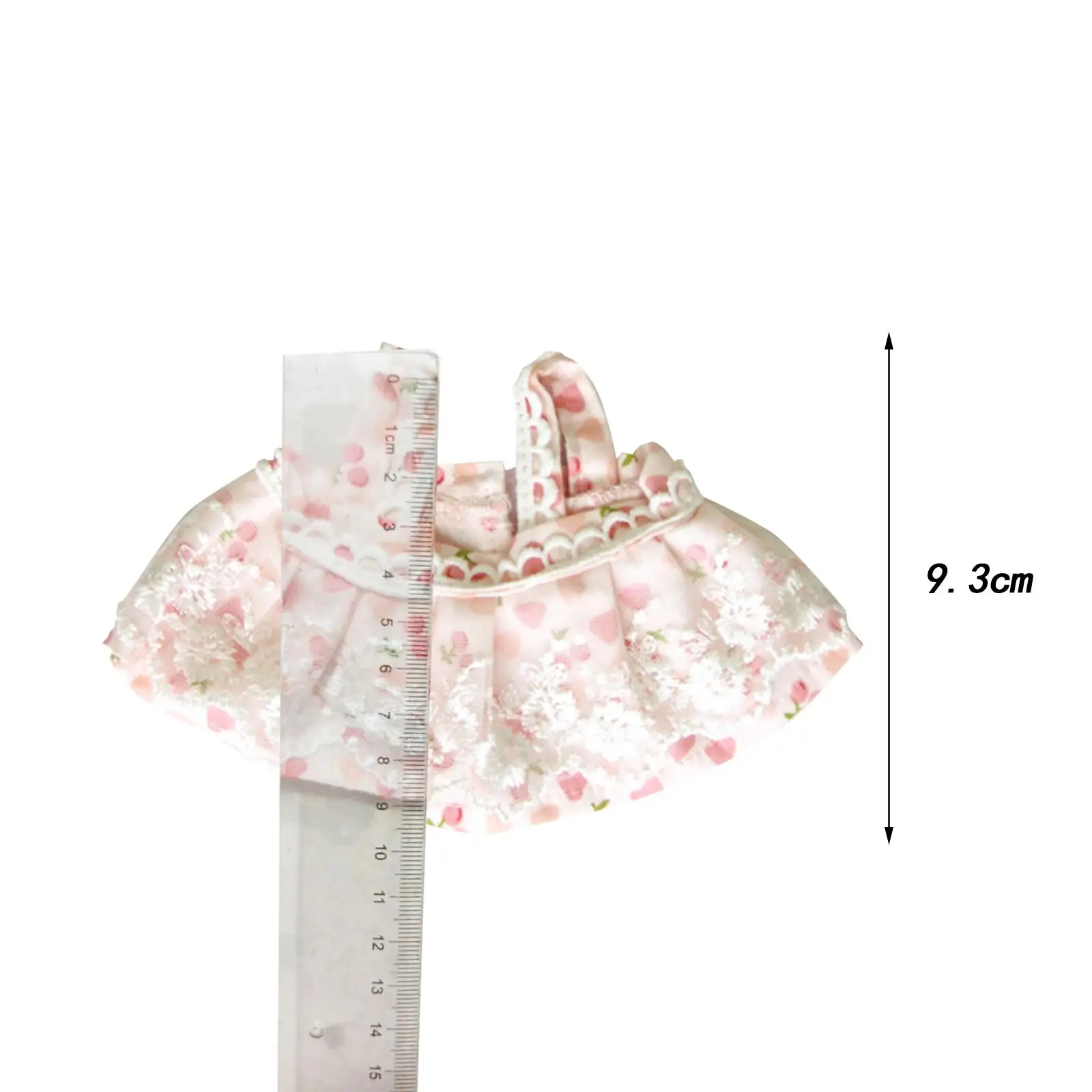 Ropa artesanal para muñeca con sombrero – conjunto completo - imagen 4