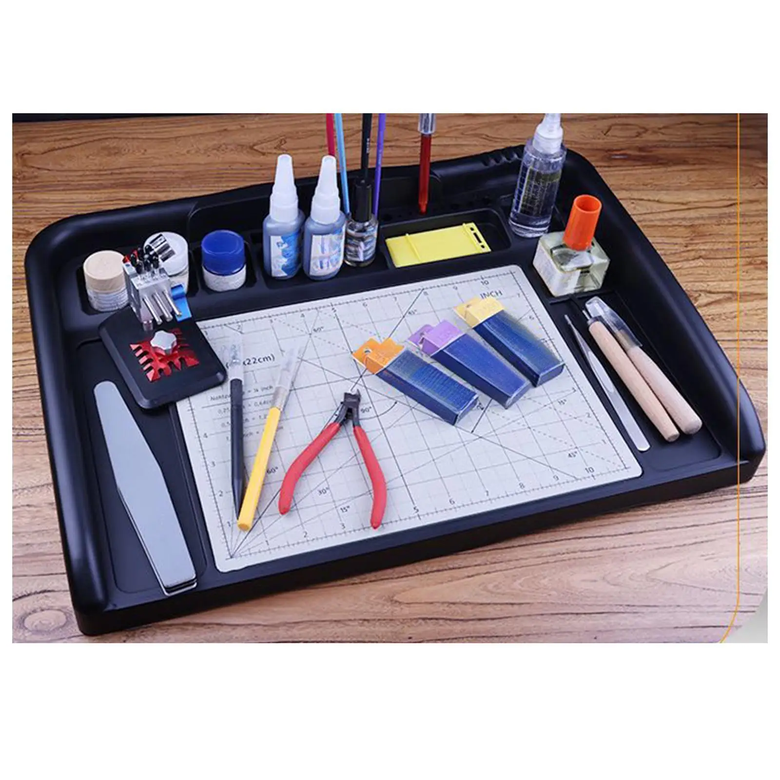 Mesa de trabajo con almacenaje y organizador para herramientas - imagen 2