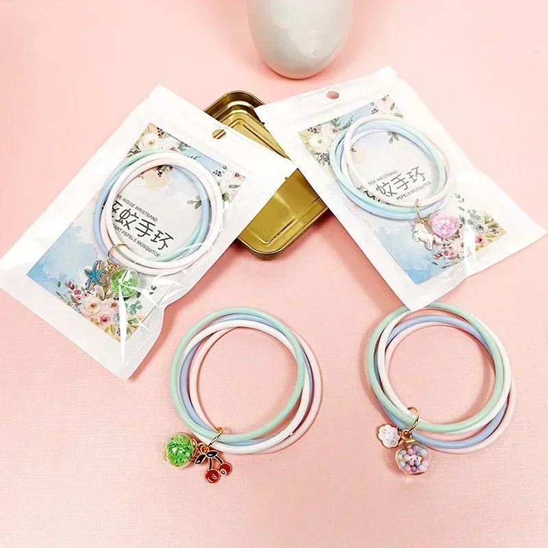 Pulsera antimosquitos de silicona para niños