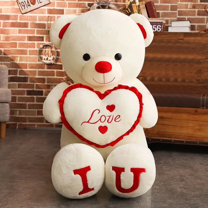 Peluche oso gigante rosa, almohada suave para regalo - imagen 2
