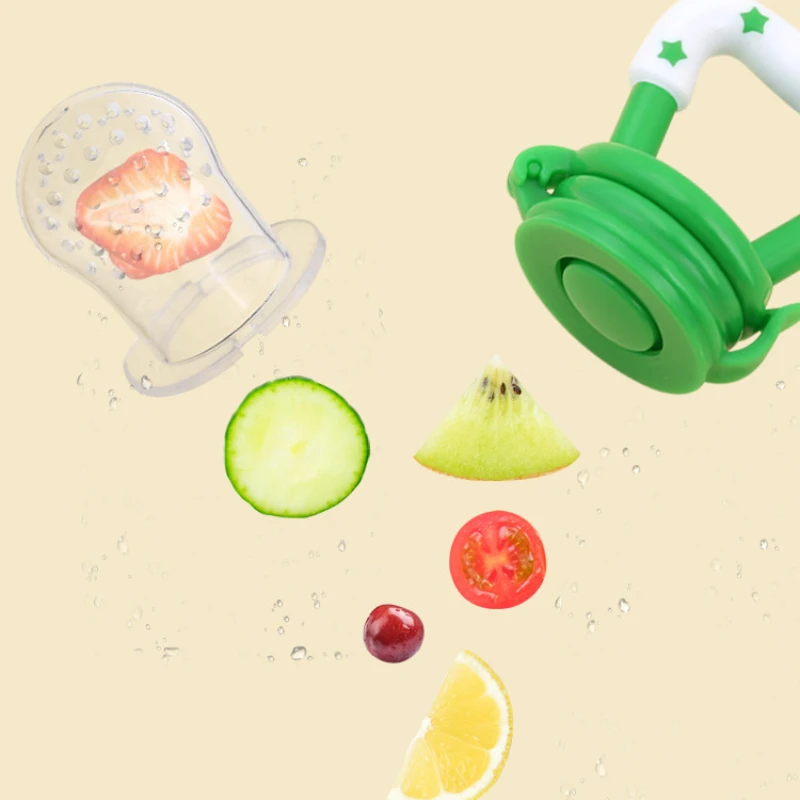 Mordedor de silicona para bebé con alimentador frutas - imagen 5