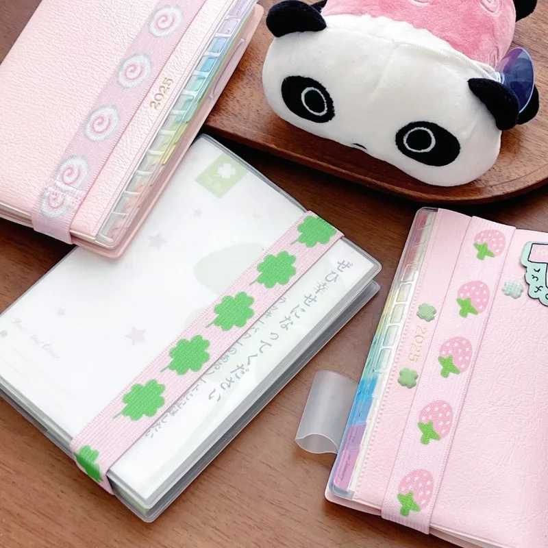 Correa elástica para cuaderno planificador con estrellas - imagen 5