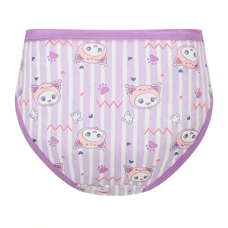Braguitas niña algodón premium doble capa cómodas estampadas dibujos