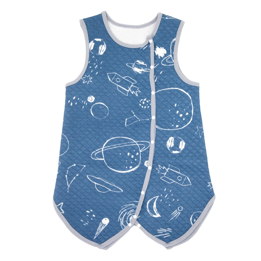 Pijama sin mangas infantil arcoíris – Algodón para niños 1-3 años