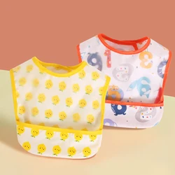 Baberos bandana para bebé: delantal impermeable y suave con dibujos