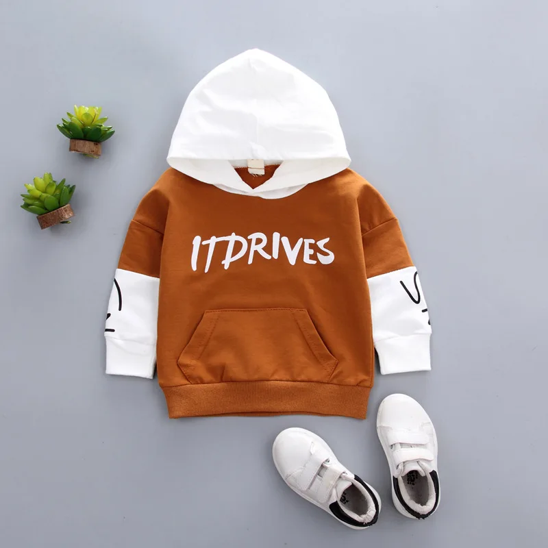 Sudadera con capucha infantil para bebé – moda primavera y otoño - imagen 2