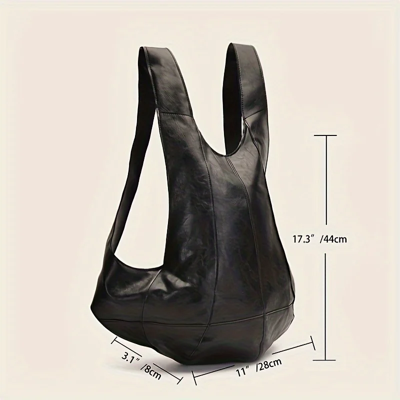 Mochila vintage exterior en PU