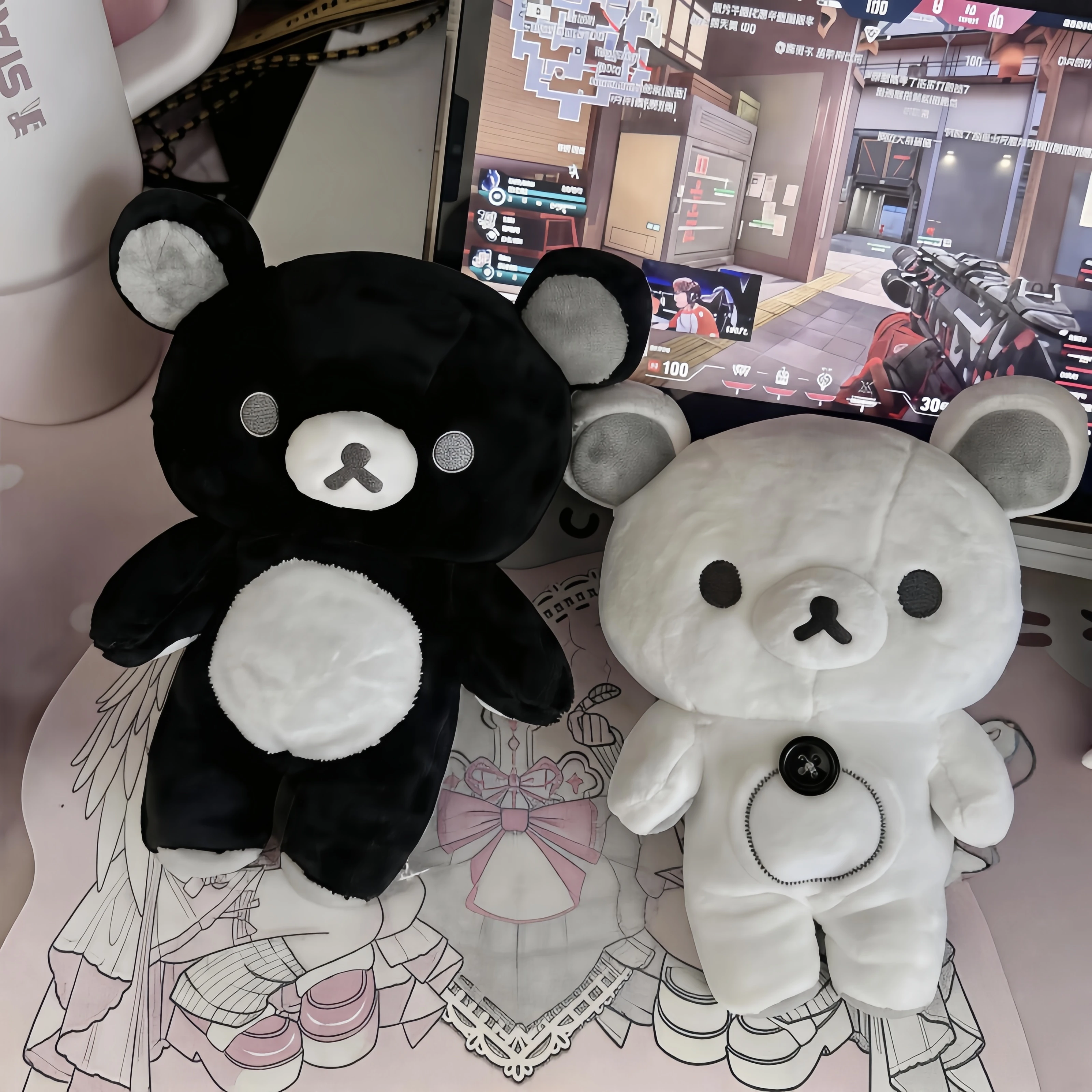 Peluche Rilakkuma suave para habitación infantil – regalo kawaii - imagen 4