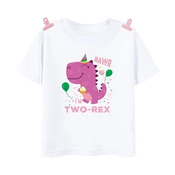Camiseta de dinosaurio para niña – Estampado infantil divertido
