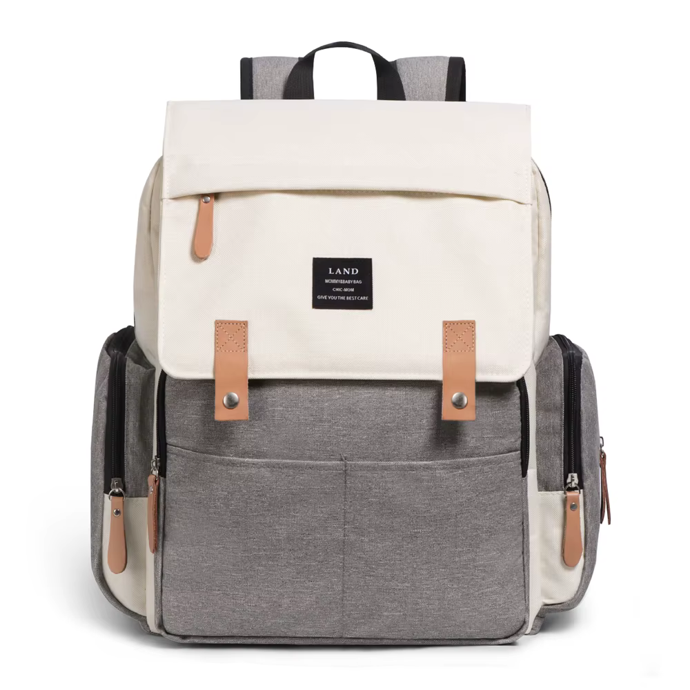 LAND Mommy Landuo bolsa de pañales con cambiador y gran capacidad - imagen 3