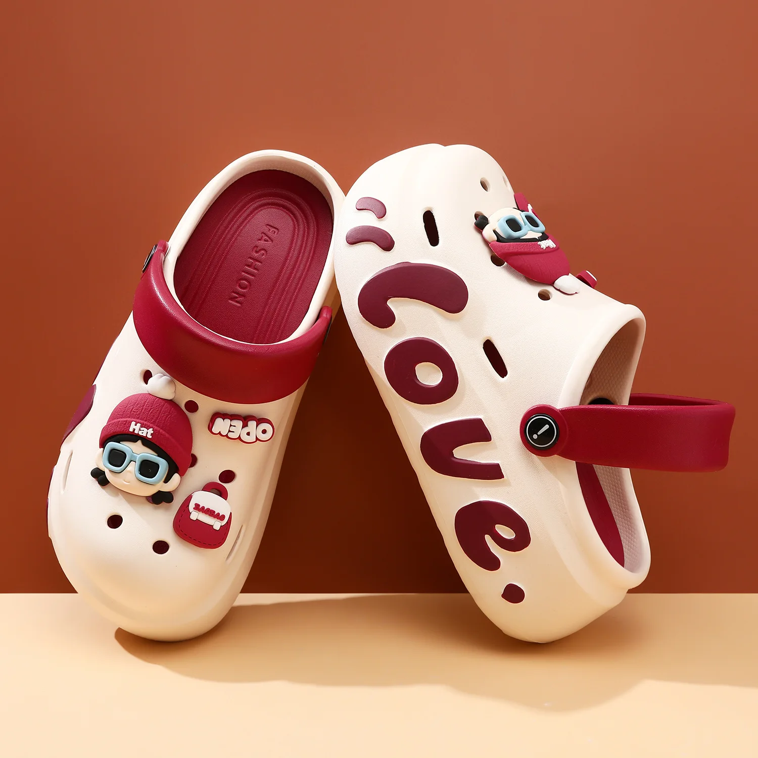 Sandalias de plataforma de EVA para niñas con adornos intercambiables - imagen 4