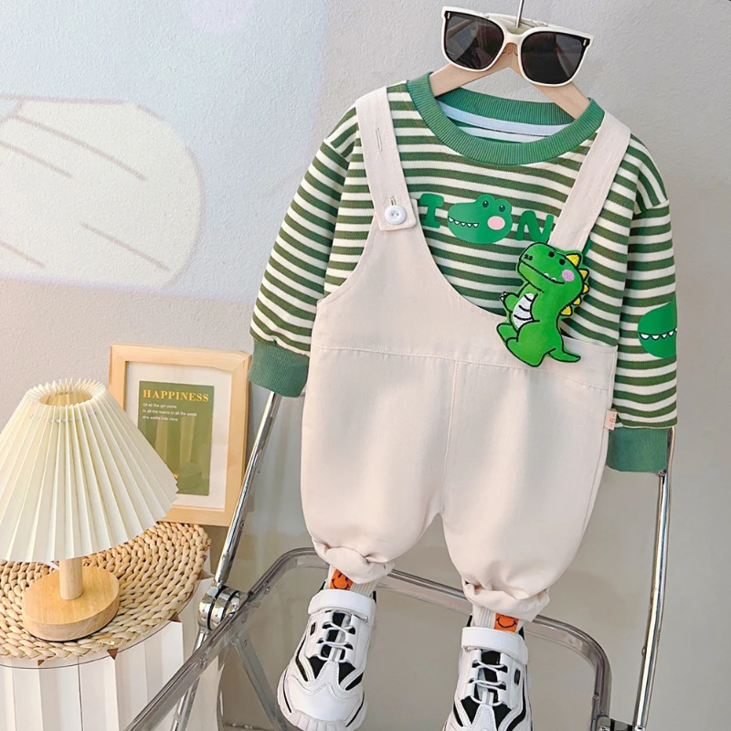 Conjunto de ropa de otoño para niños y niñas - imagen 4