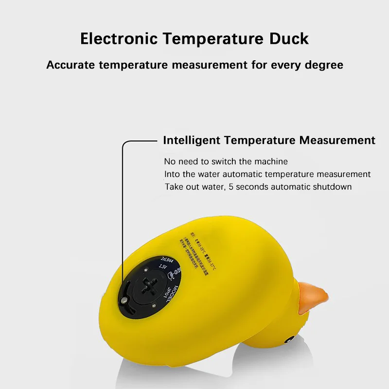 Little Yellow Duck termómetro de baño flotante para agua segura - imagen 2