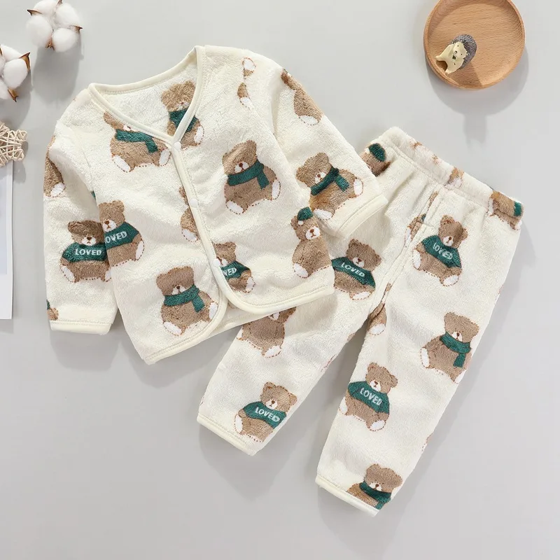 Estampado de dibujos animados en la chaqueta