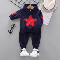 Chándal infantil con capucha 2 piezas para recién nacido - otoño