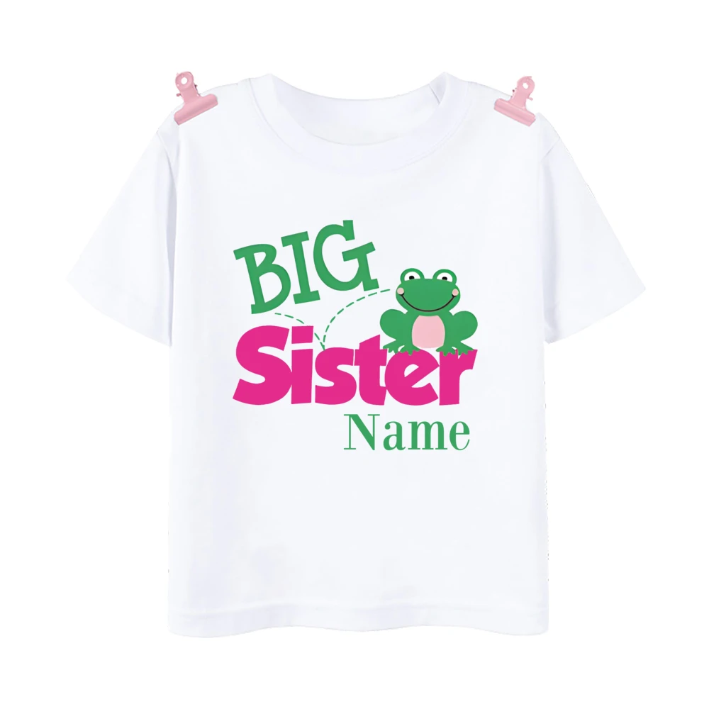 Conjunto para hermanos rana con nombre personalizado – Moda infantil - imagen 5