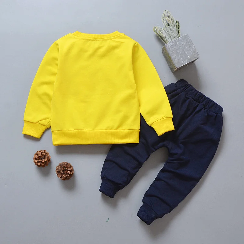 Conjunto infantil primavera y otoño para niños – camiseta y pantalón - imagen 5