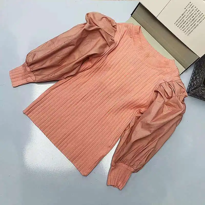 Camisa blanca de manga larga para niña – Jersey sweet infantil - imagen 5