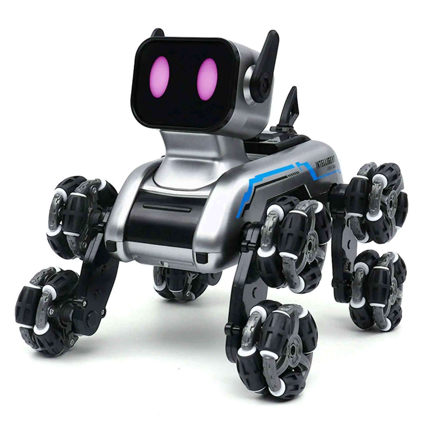 Perro robot acrobático recargable para niños y niñas
