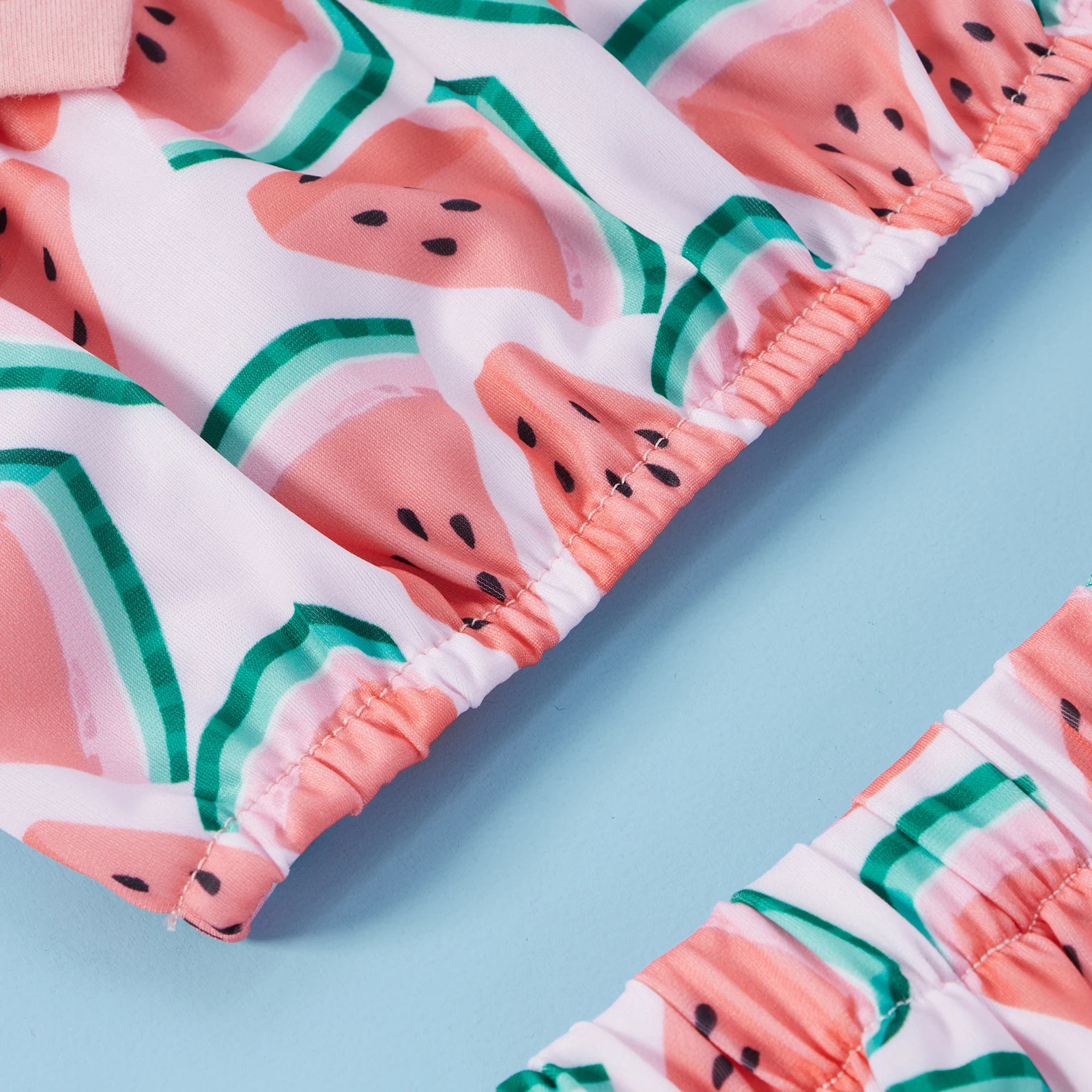 Traje de baño niña Tregren con estampado sandías y gorro - imagen 5
