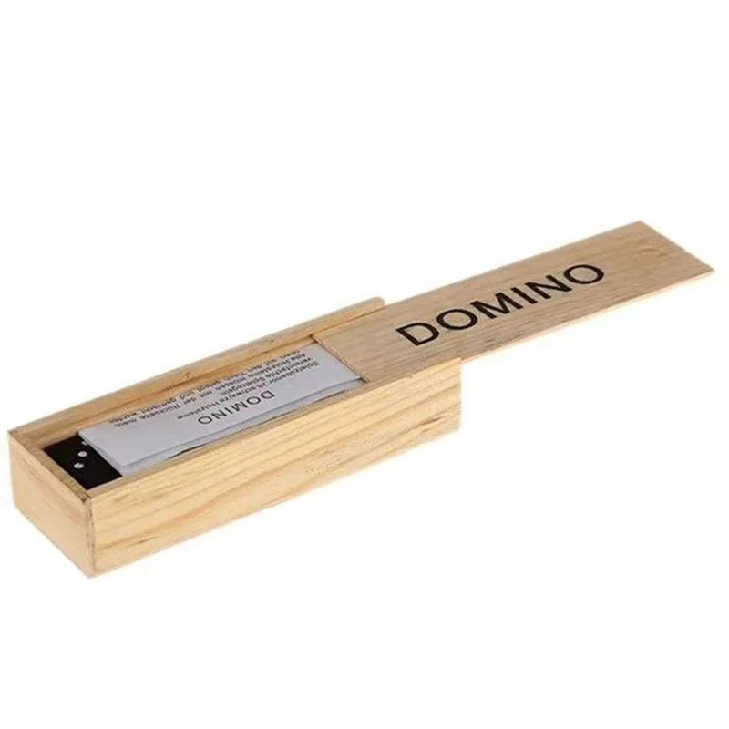 Dominó de madera para niños - Juego clásico educativo