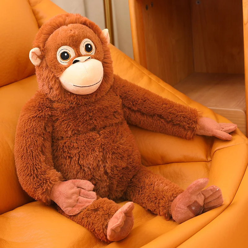 Peluche de orangután realista para niños, regalo de cumpleaños - imagen 3