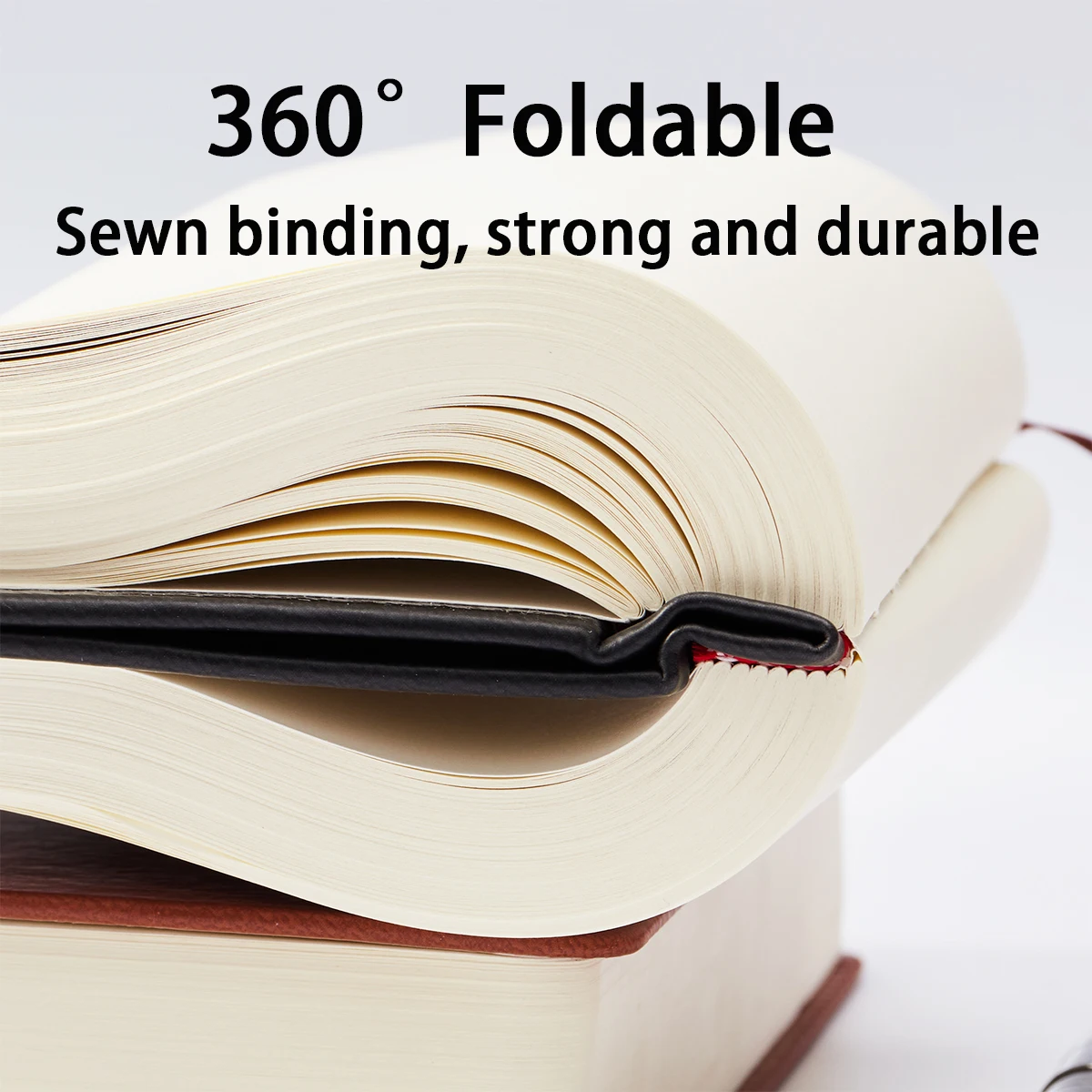Cuaderno de piel sintética con cubierta suave y páginas en blanco - imagen 5