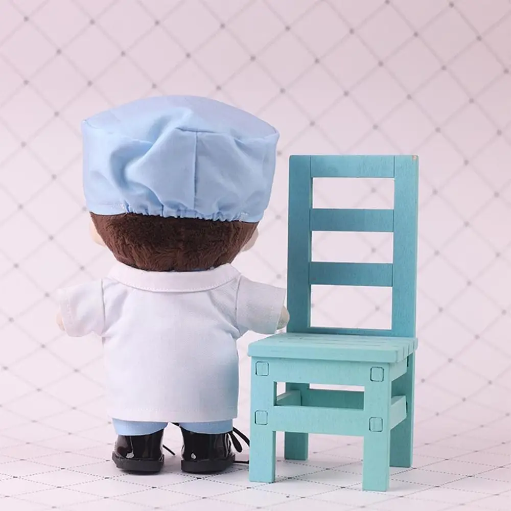 Traje de doctora para muñecas – set play doctor con batas y uniformes de colores - imagen 4