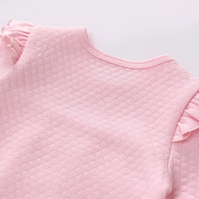 Peleles estampado rosa para bebé niña – Manga larga - imagen 3