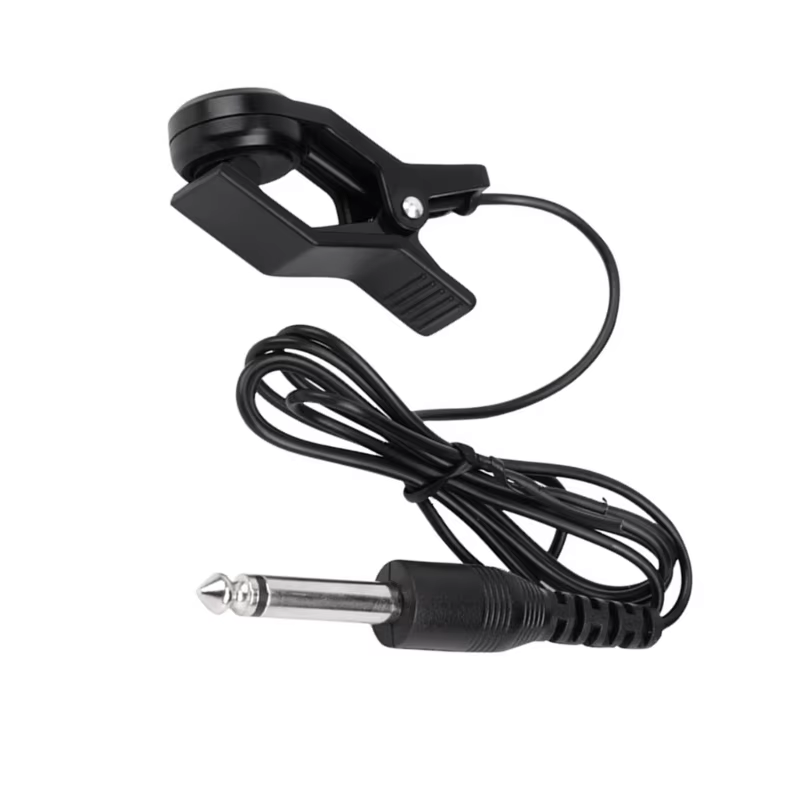 Pastilla piezoeléctrica con clip para guitarra acústica