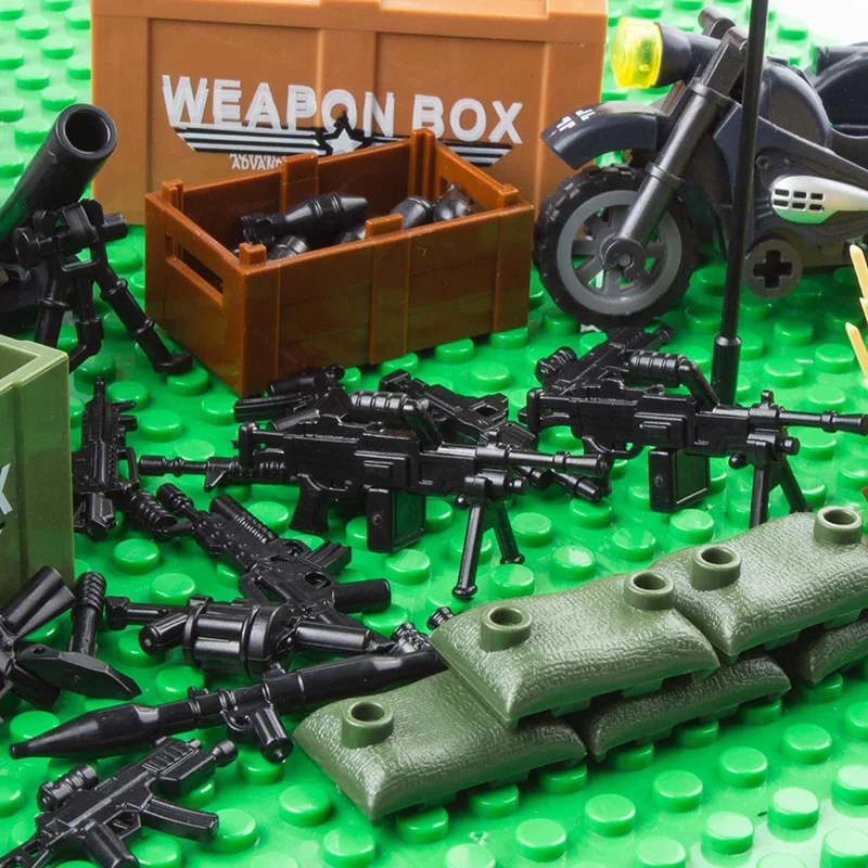 Adorno de escritorio en miniatura con temática militar