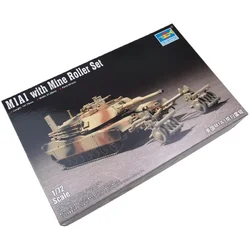TRUMPETER Maqueta 3D de tanque M1A1 para montar