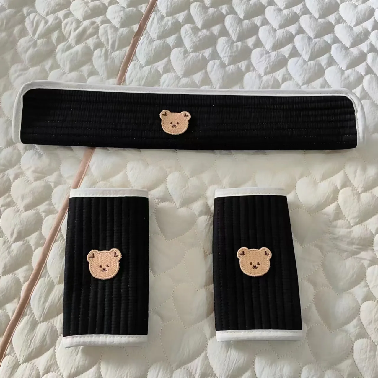 Protector de hombro para cochecito – Funda de algodón para reposabrazos - imagen 4